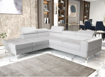 Ecksofa L-Form Sofa Wohnlandschaft Polster Multifunktion Design Modern Textil